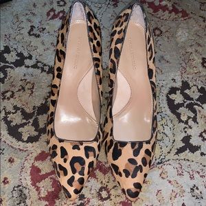 Cheetah Print Block Heels